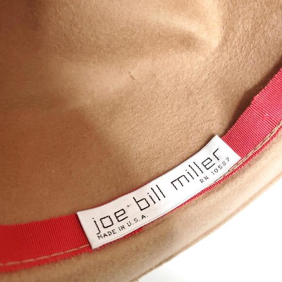 Joe Bill Miller Hat Womens Michael Howard Wool Tan Miss Daisy Old Money Church - Picture 5 of 9
